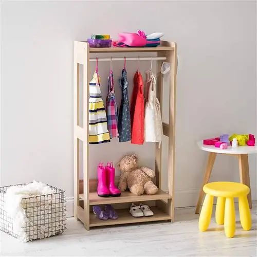 детская мини гардеробная