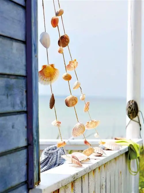 украсить ракушками с пляжа