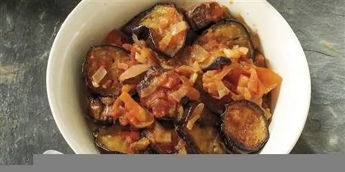 Блюдо дня: Капоната из баклажанов