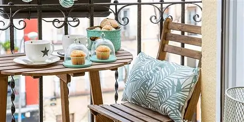 Ваша мини-терраса, красивая в хорошую погоду