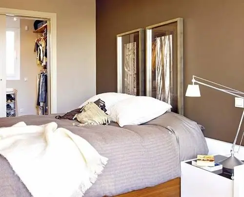 Комната, Дерево, Дизайн интерьера, Недвижимость, Постельные принадлежности, Текстиль, Кровать, Стена, Спальня, Постельное белье,