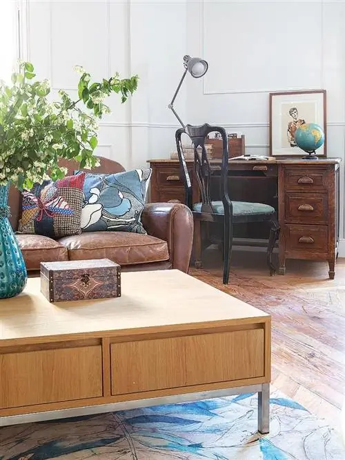 Дерево, Комната, Этаж, Дизайн интерьера, Настил, Лиственных пород, Мебель, Стол, Комод, Главная,