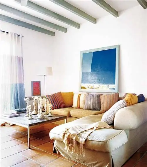 Дерево, Синий, Комната, Дизайн интерьера, Коричневый, Этаж, Гостиная, Стена, Пол, Дом,