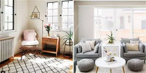 Как украсить гостиную к осени