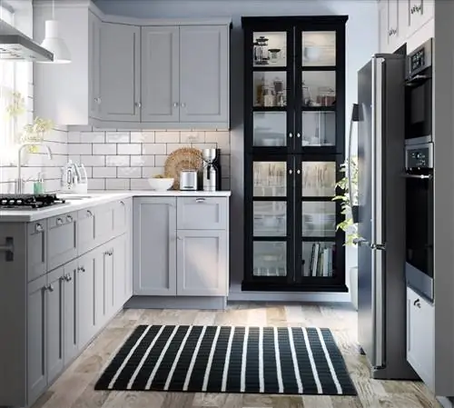 Кухня с ковром ИКЕА