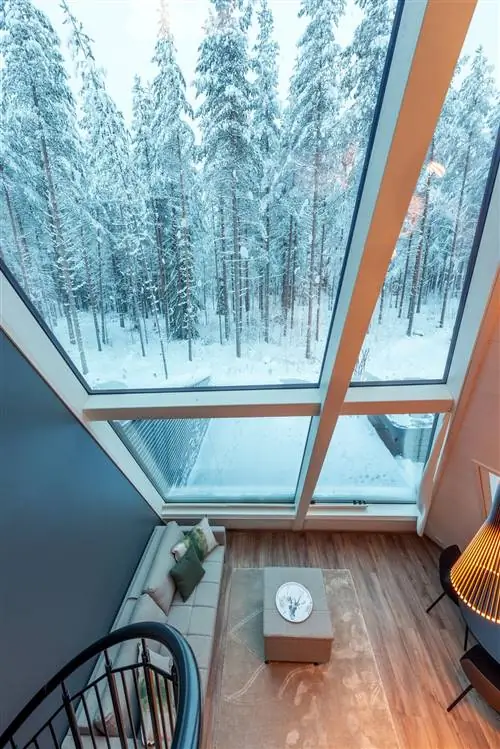 Снежная хижина Стеклянный курорт