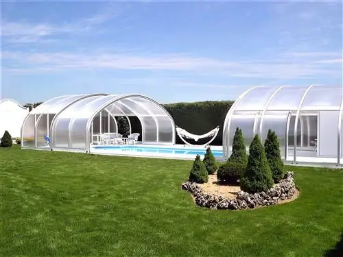 телескопическое покрытие для бассейна