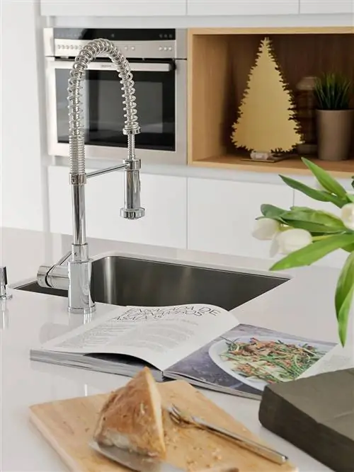 Столешница, комната, стол, мебель, дизайн интерьера, кухня, дом, полка, стекло, металл,