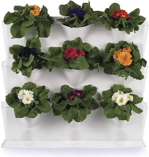 вертикальный сад для ароматических растений или цветов