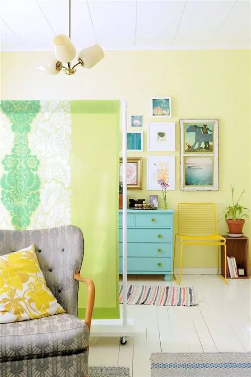 Разделение среды дома - это искусство с самодельными трюками