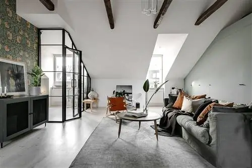 Пентхаус в стиле лофт в Стокгольме