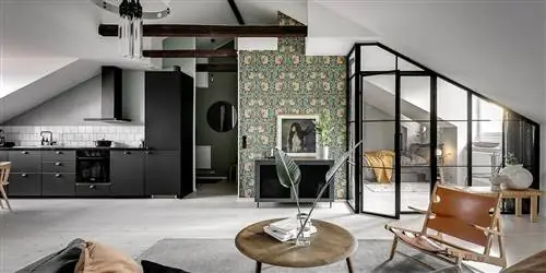 Идеальная мансардная квартира, чтобы стать независимой, вам не кажется?