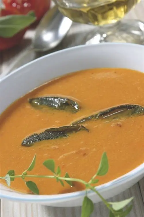 томатно-шалфейный крем