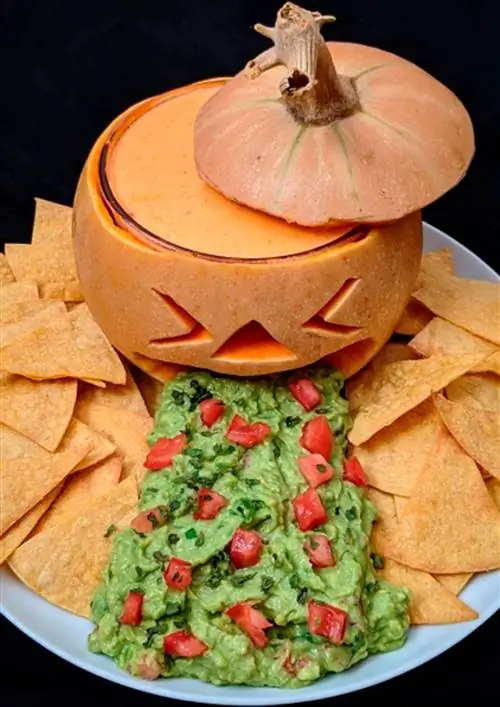 начос на хэллоуин