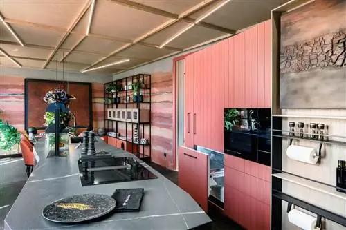 casa decor представила кухню с компактной духовкой miroondas h 7840 bmx de miele