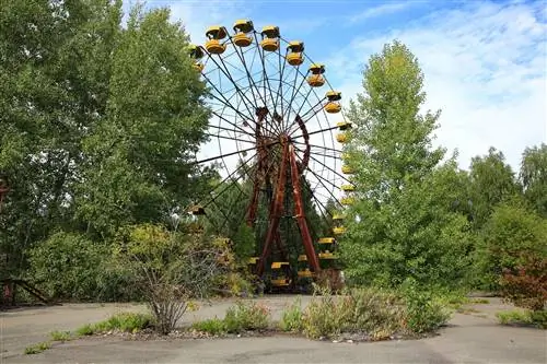 Город-призрак Припять под Чернобылем
