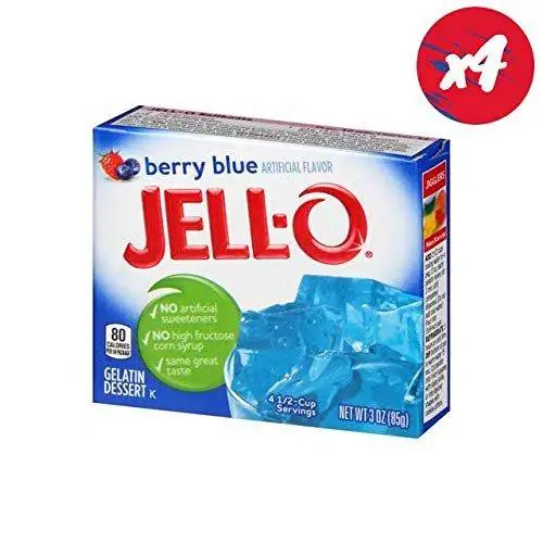 Jell-O Berry Blue (4 шт.)