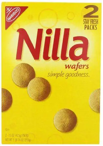 Вафли Nabisco Nilla, 850 гр