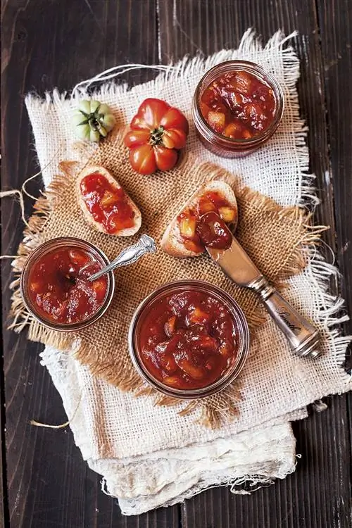 томатный джем
