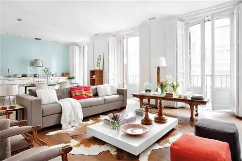 открытая гостиная