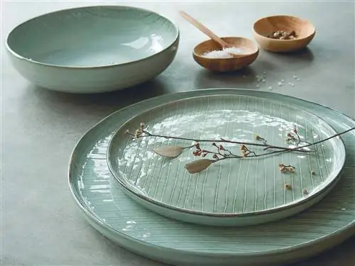 зеленые тона