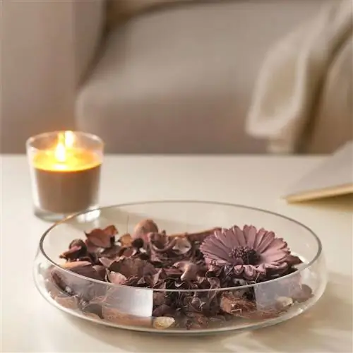 попурри из сухоцветов, аромат мускатного ореха и дофта ванили