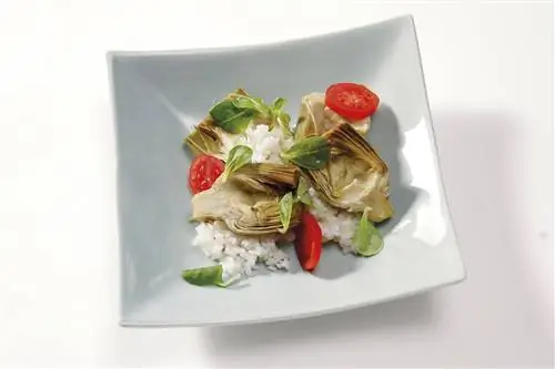 артишоки с рисом