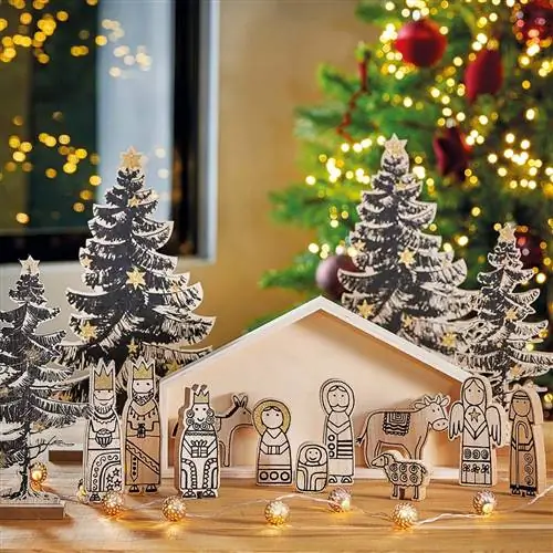 Деревянные фигуры