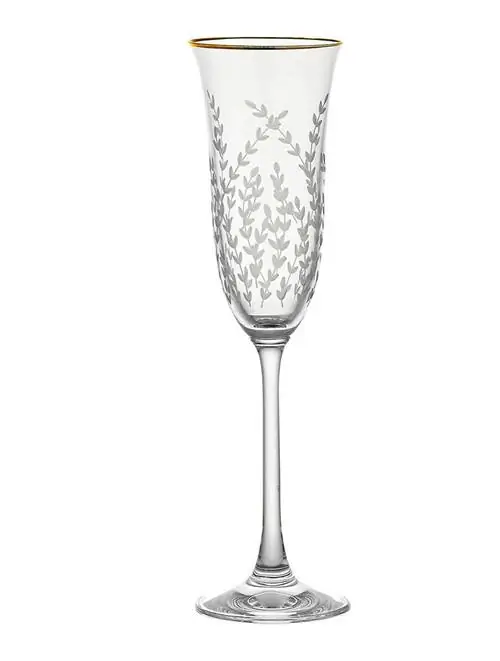 бокал лавандового шампанского от el corte ingles