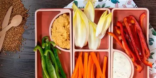 Блюдо дня: Crudités с йогуртовым соусом, низкокалорийный рецепт