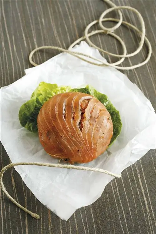 Торт с лососем