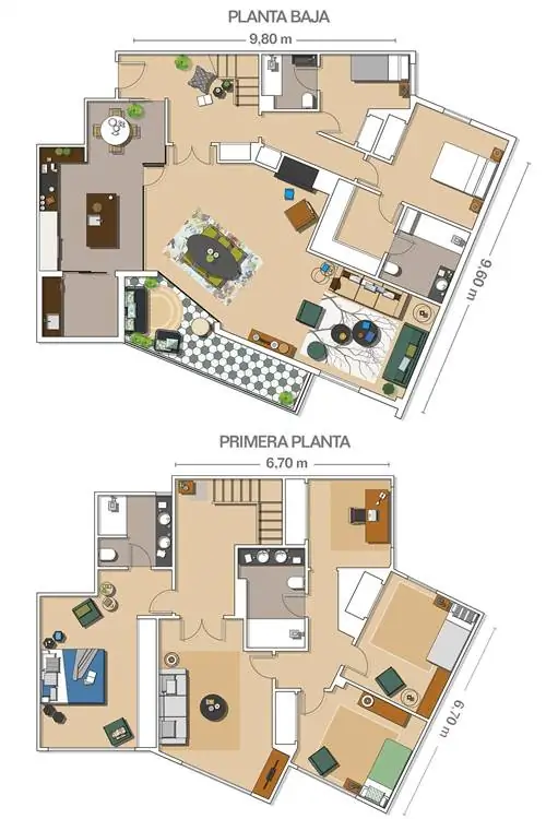 отремонтированный дом аравака план двух этажей