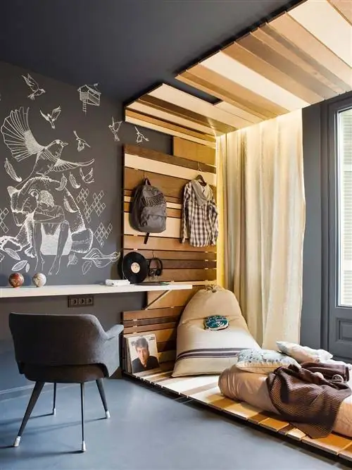 молодежная спальня для мальчика