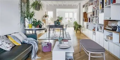 Квартира в Бильбао, наполненная индивидуальностью и комнатными растениями