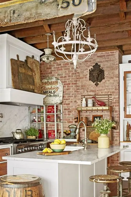 стиль фермерского дома, чтобы придать винтажный и деревенский вид вашему дому