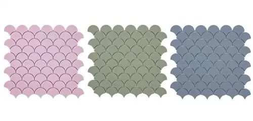 чешуйчатая плитка из коллекции наскального искусства