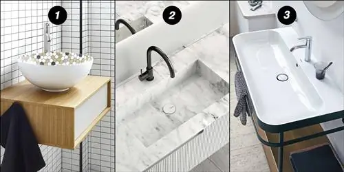 3 вида раковин