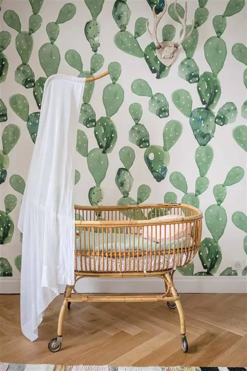 Дом @chloeandyou: детская комната с бамбуковой кроваткой