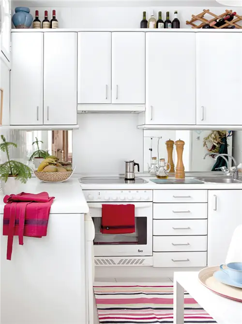 Комната, Зеленый, Белый, Посуда, Линия, Краснодеревщик, Дизайн интерьера, Посуда, Кухня, Сумка,