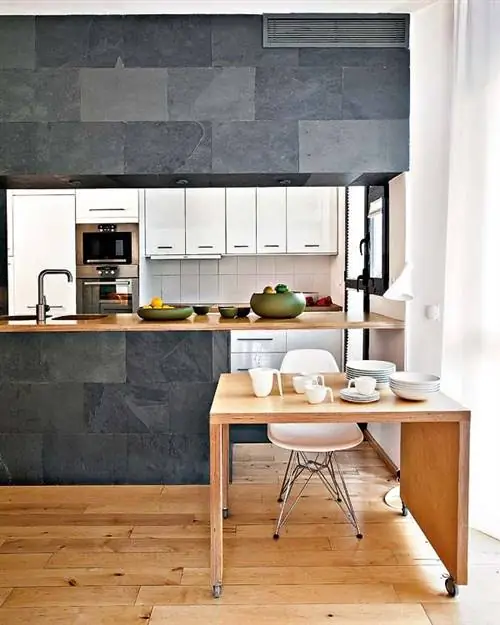 Дерево, Комната, Дизайн интерьера, Столешница, Этаж, Стол, Пол, Кухня, Деревянный настил, Лиственных пород,