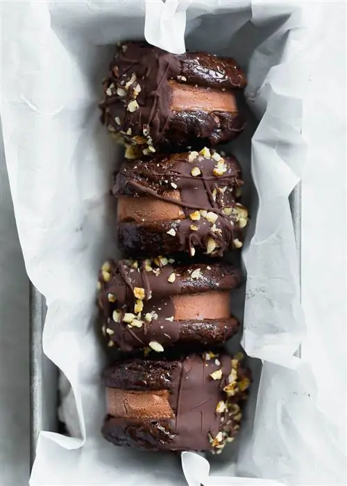 бутерброды с мороженым