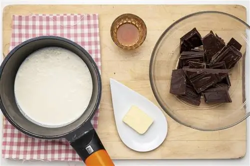 Трюфели с зеленым чаем, фундуком и какао
