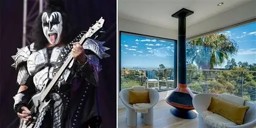 Поклонник KISS? Джин Симмонс продает свой дом на Голливудских холмах