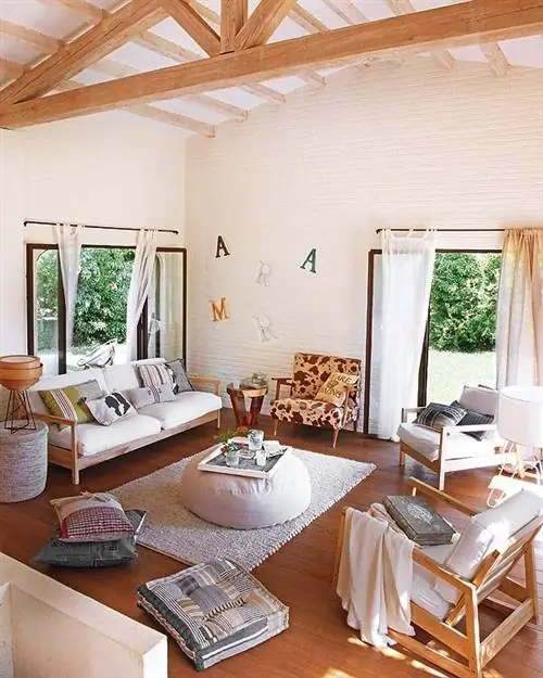 Комната, Дизайн интерьера, Дерево, Этаж, Мебель, Стол, Главная, Гостиная, Потолок, Пол,