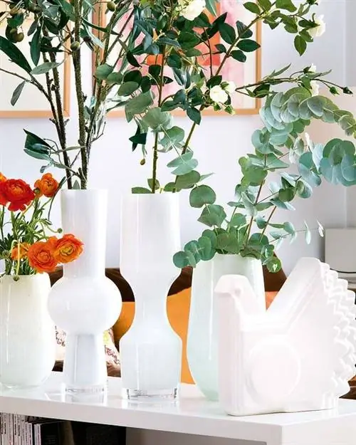 Лист, Артефакт, Дизайн интерьера, Ваза, Стекло, Срезанные цветы, Персик, Аранжировка цветов, Флористика, Цветочный дизайн,