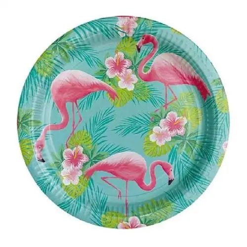 Одноразовые бумажные тарелки