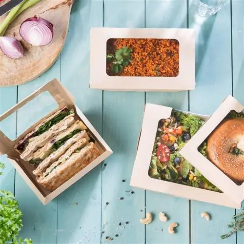 Картонные коробки для еды