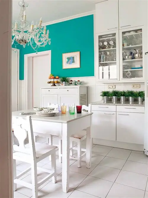 Комната, Дизайн интерьера, Белый, Бирюзовый, Стена, Бирюзовый, Дизайн интерьера, Аква, Главная, Серый,