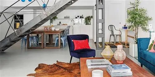 Двухуровневый лофт в индустриальном стиле Можно еще? В центре Мадрида