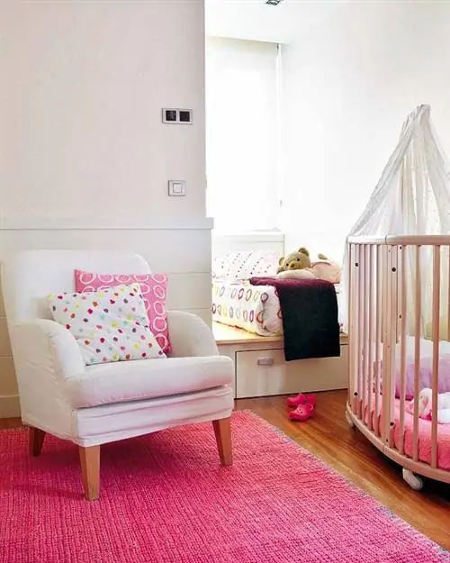 Дерево, Продукт, Этаж, Комната, Дизайн интерьера, Пол, Текстиль, Розовый, Мебель, Стена,